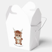 かわいらしい牛 フェイバーボックス (オープン)