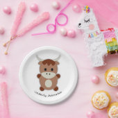 かわいらしい牛 ペーパープレート (パーティー)