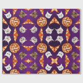 かわいらしい猫用ラッピング紙 ラッピングペーパー (フラット)