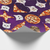 かわいらしい猫用ラッピング紙 ラッピングペーパー (角)