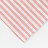 かわいらしい珊瑚のパーソナライズなフリースのベビーブランケット フリースブランケット (角)