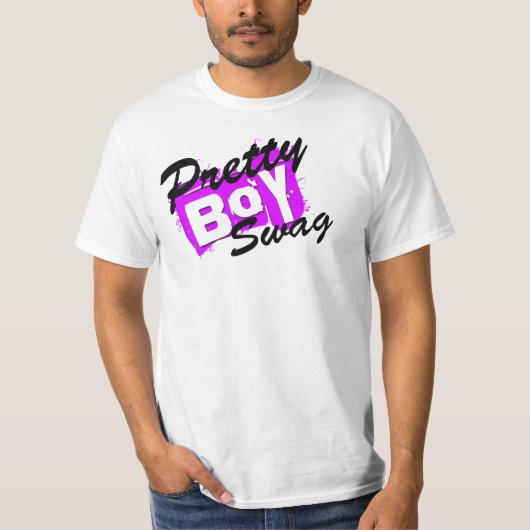 かわいらしい男の子のスワッグ!! Tシャツ (正面)