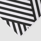 かわいらしい白黒のストライプ10lbのティッシュペーパー 薄葉紙 (詳細)