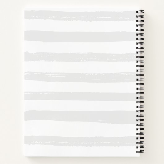 かわいらしい看護パーソナライズされたりが早く叶う ノートブック (裏面)