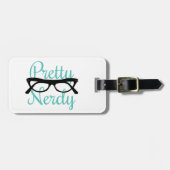 かわいらしい真面目 ラゲッジタグ (正面横)