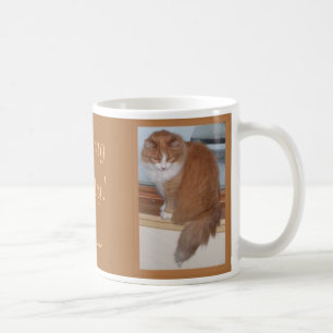 かわいらしい着席 コーヒーマグカップ