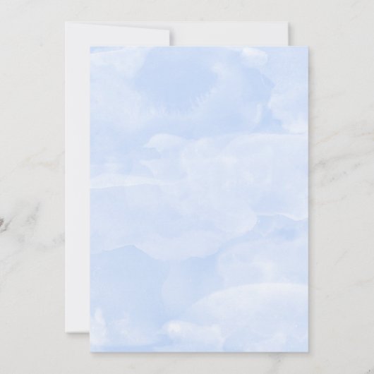 かわいらしい私をNotsの花の結婚式忘れて下さい 招待状 (裏面)