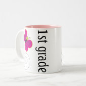 かわいらしい第1等級の先生のマグ ツートーンマグカップ (正面左)