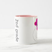 かわいらしい第2等級の先生のマグ ツートーンマグカップ (中央)