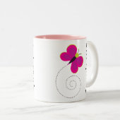 かわいらしい第3等級の先生のマグ ツートーンマグカップ (正面右)