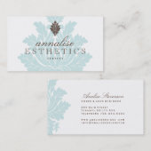 かわいらしい美容院の名刺 名刺 (正面/裏面)