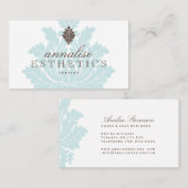 かわいらしい美容院の名刺 名刺 (正面/裏面)