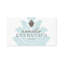 かわいらしい美容院の名刺