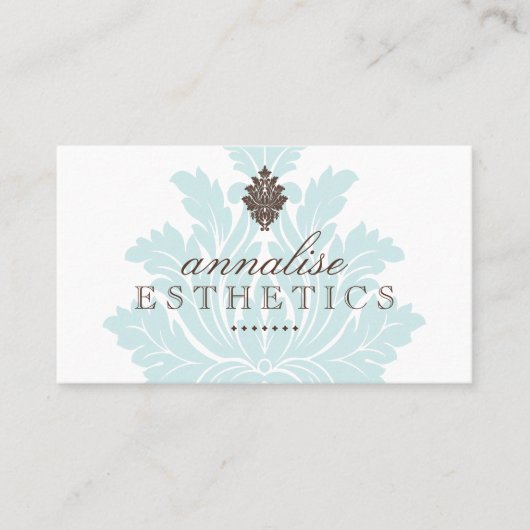 かわいらしい美容院の名刺 名刺 (正面)