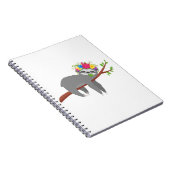 かわいらしい花の怠惰 ノートブック (右側)