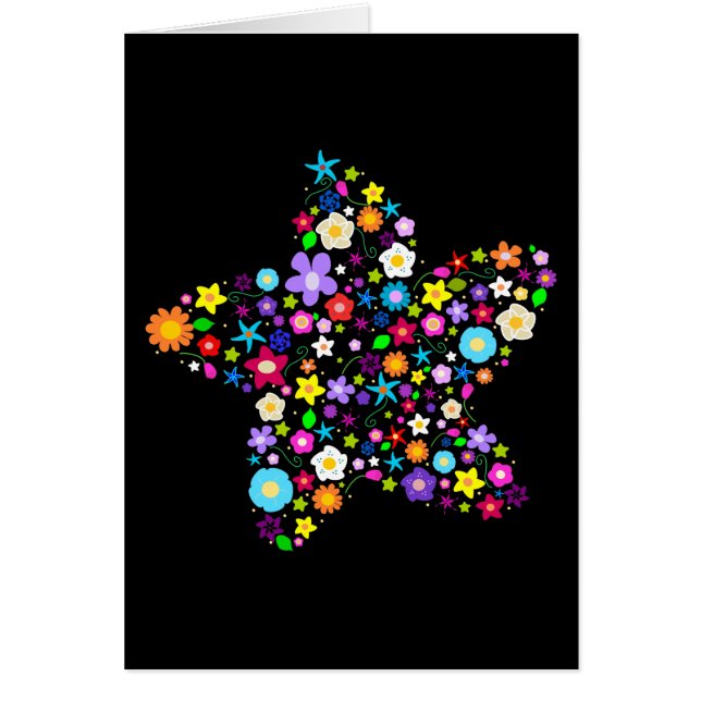 かわいらしい花の星 (正面)