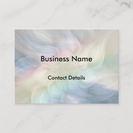 かわいらしい花の曼荼羅のデザインのアポイントメント 予約カード (正面)