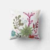 かわいらしい花の退職したなナースの枕 クッション (裏面)