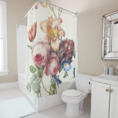 かわいらしい花束 シャワーカーテン (インサイチュ)