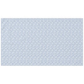 かわいらしい藍色の民族の花柄のテーブルクロス テーブルクロス (正面(横))