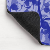 かわいらしい蝶デザインのマウスパッド マウスパッド (コーナー)