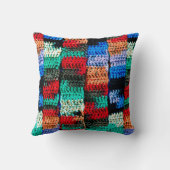 かわいらしい装飾用クッションのかぎ針編みの一見 クッション (裏面)