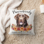 かわいらしい賛美愛犬に感謝 クッション (ブランケット)