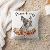 かわいらしい賛美愛犬に感謝 クッション (ブランケット)