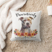 かわいらしい賛美愛犬に感謝 クッション (ブランケット)