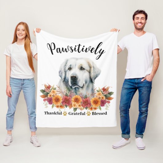 かわいらしい賛美愛犬に感謝 フリースブランケット (インサイチュ)