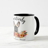 かわいらしい賛美愛犬に感謝 マグカップ (正面右)