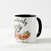 かわいらしい賛美愛犬に感謝 マグカップ (正面右)