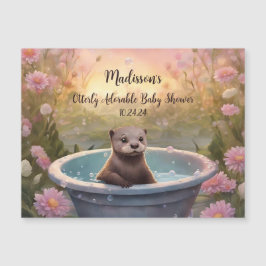 かわいらしい赤ちゃんシャワーマグネット