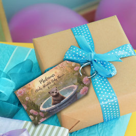 かわいらしい赤ちゃんシャワーマグネット ギフトタグ