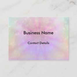 かわいらしい輝きのアポイントメント 予約カード