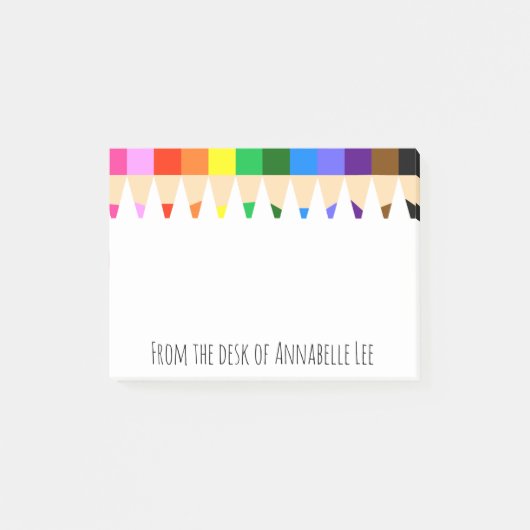 かわいらしい鉛筆 ポストイット (正面)