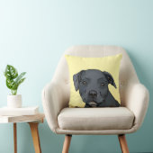 かわいらしい青いホワッ（クリーム） クッション (椅子)