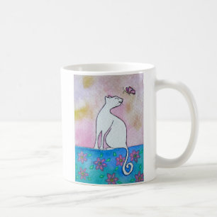 かわいらしい、水彩画の芸術のマグ コーヒーマグカップ