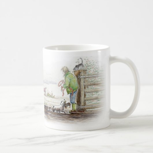 かわいらしいJT42 judetoo mig "お願いします コーヒーマグカップ (右)