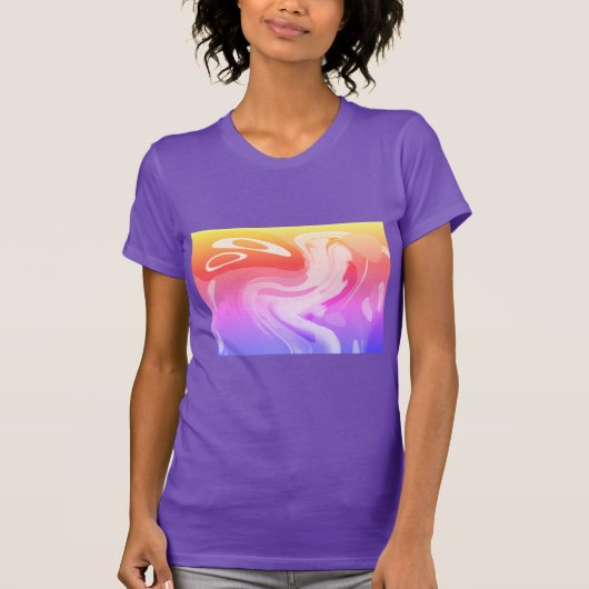 かわいらしおもしろいアートファッション Tシャツ (正面)