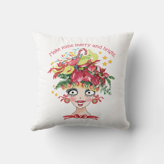 かわいらしおもしろいガーリー装飾用クッション クッション (裏面)