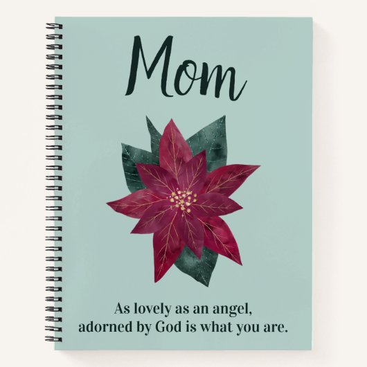 かわいらしお母さん ノートブック (正面)