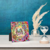 かわいらしお洒落フローラ フォトプラーク (インサイチュ)