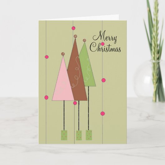 かわいらしお洒落木 シーズンカード (正面)