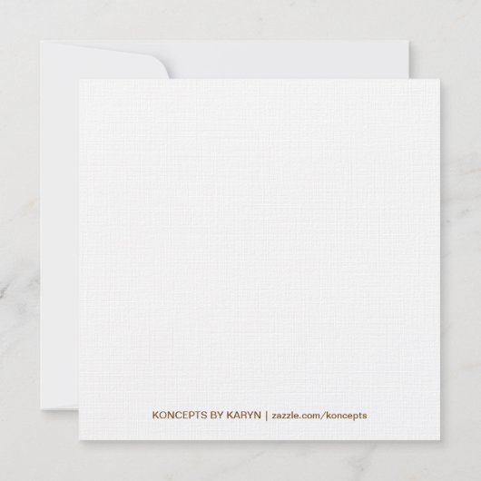 かわいらしお誕生日ケーキパーティの招待状 招待状 (裏面)