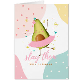 かわいらしかわいいガーリーアボカドバレリナスライ