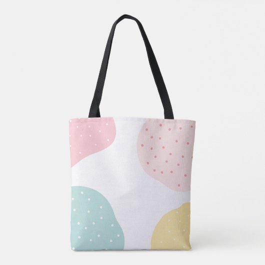 かわいらしかわいいガーリーアボカドバレリナスライ トートバッグ (裏面)