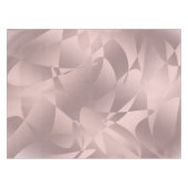 かわいらしくエレガントでスタイリッシュなばら色の金ゴールドパターン テーブルクロス (正面(横))