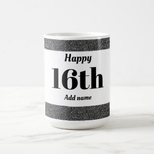 かわいらしくスタイリッシュで名前入りな誕生日のマグのギフト第16 コーヒーマグカップ