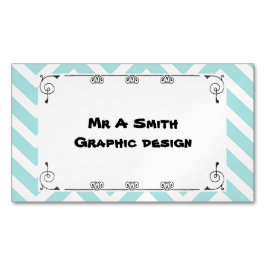 かわいらしく予測できない名刺 マグネット名刺